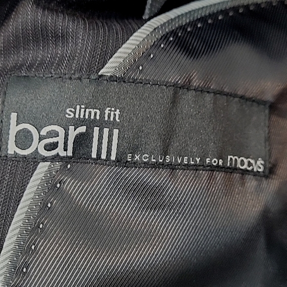 BAR III Slim Fit Wool Sport Coat & Vest 40S - Picture 4 of 13